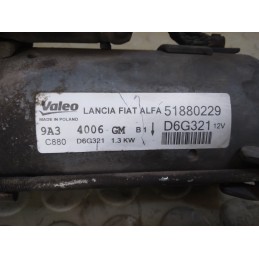 Motorino avviamento Fiat Grande Punto dal 2010 al 2018 cod 51880229  1719494127962