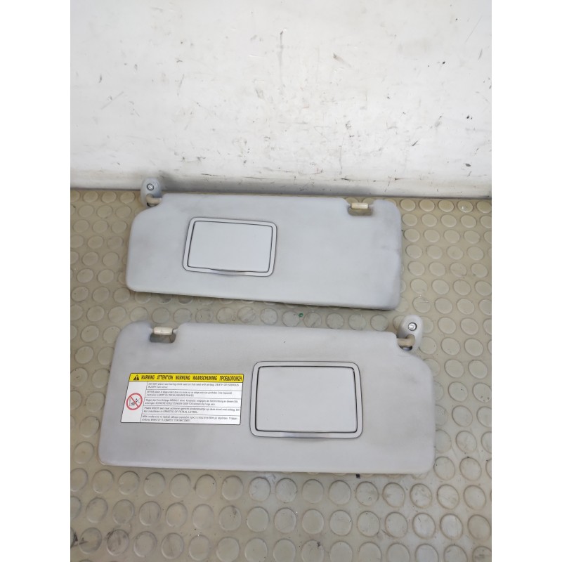Coppia alette parasole dx sx Honda Jazz dal 2001 al 2008  1721392349025