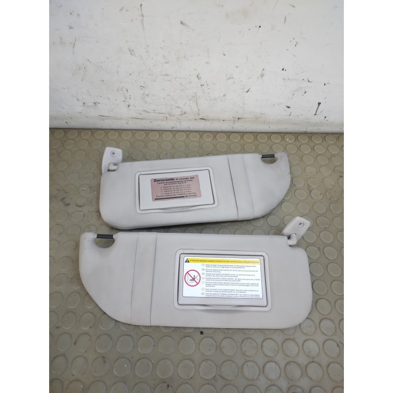Coppia alette parasole dx sx Toyota Aygo dal 2005 al 2014 I serie  1721394560701
