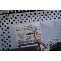 Stereo autoradio lettore cd Opel Agila B dal 2008 al 2015 cod 39101-51k0  1724927720382
