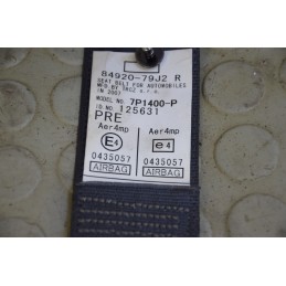 Cintura di sicurezza ant dx Fiat Sedici dal 2005 al 2014 cod 84920-79j2  1725435511134
