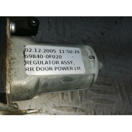 MOTORINO ALZAVETRI ALZACRISTALLO POST.SX TOYOTA COROLLA (E120) DAL 2000 AL 2007  2400000041399