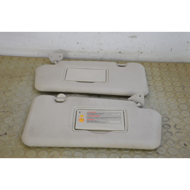 Coppia alette parasole dx sx Nissan Note dal 2004 al 2013  1725977183769