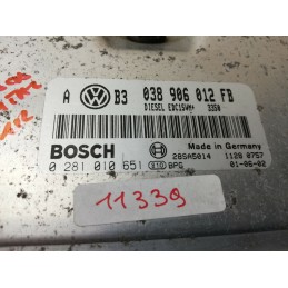 CENTRALINA MOTORE VW GOLF IV 1.9 D DAL 1997 AL 2004  2400000038566