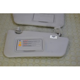 Coppia alette parasole dx sx Nissan Micra K12 dal 2002 al 2010  1726581501185