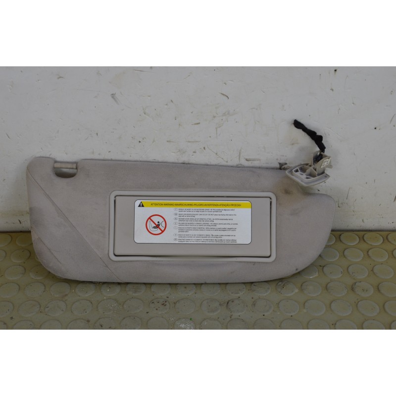 Aletta parasole ant dx lato passeggero Peugeot 307 CC dal 2004 al 2009  1726672949261