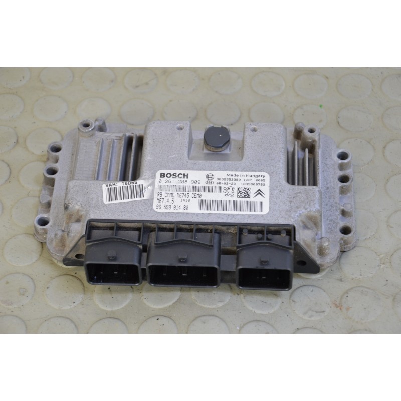 Centralina motore Peugeot 307 CC 1.6 b dal 2004 al 2009 cod 9659901480 0261208909  1726818088403