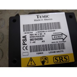 Centralina airbag Citroen C2 dal 2002 al 2009 cod 9651942280  1728309066914