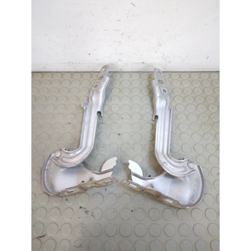 Coppia cerniere cofano anteriore dx sx Lancia Delta dal 2008 al 2014  1728395236772