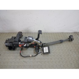 Piantone sterzo con blocchetto centralina e chiave Lancia delta dal 1993 al 2000 cod 7768983 46734570  1728483421509