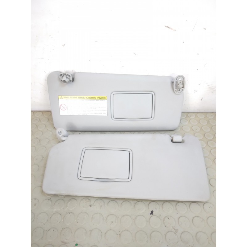 Coppia alette parasole dx sx Honda Jazz dal 2001 al 2008  1728917946820