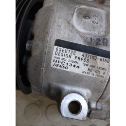 Compressore aria condizionata Mercedes Classe A W168 1.4 b dal 1997 al 2004 cod 437100-6150  1729171632856