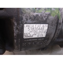 Compressore aria condizionata Lancia Delta 1.9 Jtd dal 2008 al 2014 cod 51820449  1729859323724