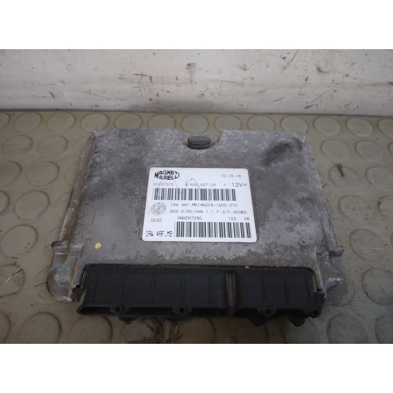 Centralina motore Fiat Seicento 1.1 b dal 2005 al 2010 cod 55187372 iaw4af.m9  1730125115981
