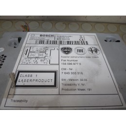 Stereo autoradio lettore cd Alfa Romeo Giulietta dal 2010 al 2015 cod 1560968770 7640333316  1730992684931