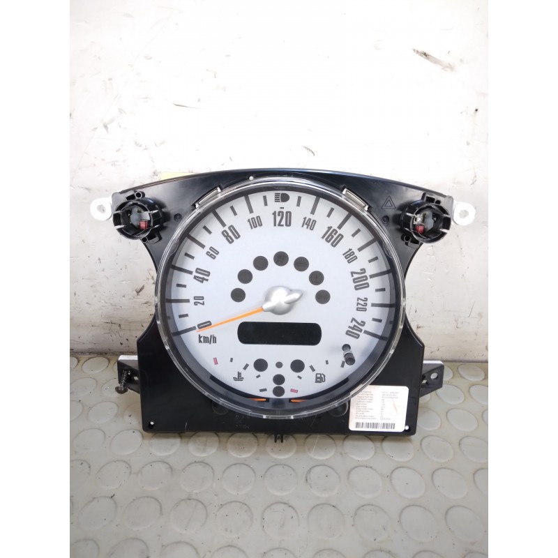 Contachilometri quadro strumenti Mini Cooper R50 1.6 b dal 2001 al 2006 cod 6211-6932507  1732112234415