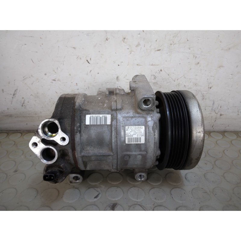 Compressore aria condizionata Fiat Grande Punto dal 2005 al 2018 cod 55194880  1732199405821