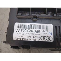 Centralina comando aria clima Audi A4 B6 8E dal 2000 al 2006 cod 8e0820043aa  1732273447266