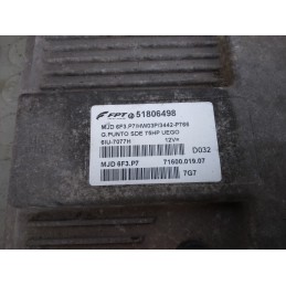 Centralina motore Fiat Grande Punto 1.3 Mjt dal 2005 al 2018 cod 51806498 mjd6f3.p7  1732633158702