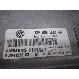 Centralina motore Vw Polo 9n3 dal 2005 al 2009 cod 03e906033ak 5wp4423603  1733308803835
