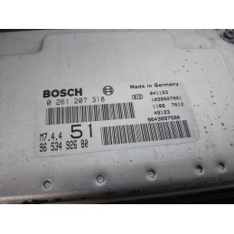 Centralina motore Citroen Xsara Picasso 1.6 b dal 1999 al 2007 cod 9653492680 0261207318  1733484619428