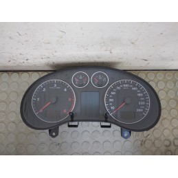 Contachilometri quadro strumenti Audi A3 2.0 TDI dal 2003 al 2005 cod 8p0920930k  1733752671868