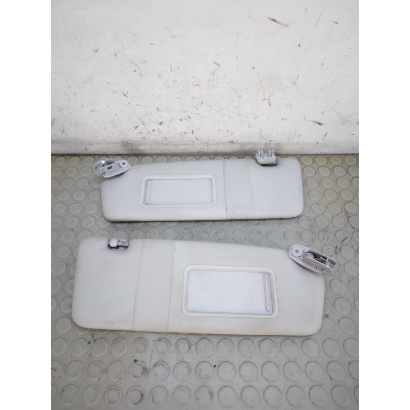 Coppia alette parasole dx sx Audi A3 8P 3 porte dal 2003 al 2005  1733758635352