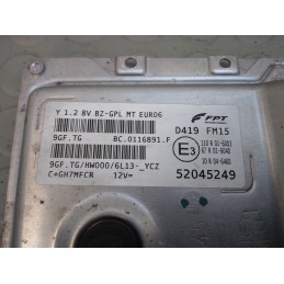 Centralina motore Lancia Ypsilon 1.2 b dal 2015 al 2019 cod 52045249 d419fm15  1733927934637