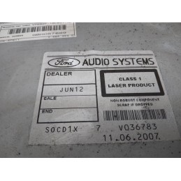 Stereo autoradio lettore cd Ford Focus C Max I serie dal 2003 al 2010 cod vp6m2f-18c821-ae  1734515140812
