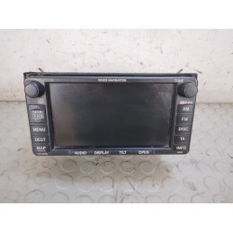 Autoradio navigatore satellitare stereo Toyota Corolla Verso dal 2004 al 2010 cod 86120-64010-ex  1736501954878