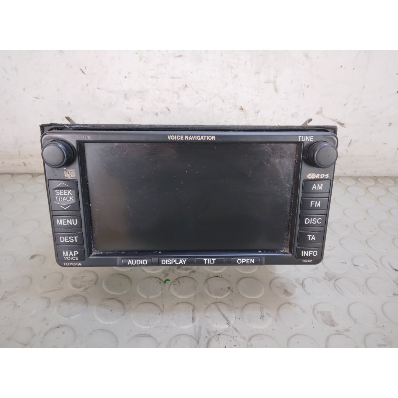 Autoradio navigatore satellitare stereo Toyota Corolla Verso dal 2004 al 2010 cod 86120-64010-ex  1736501954878