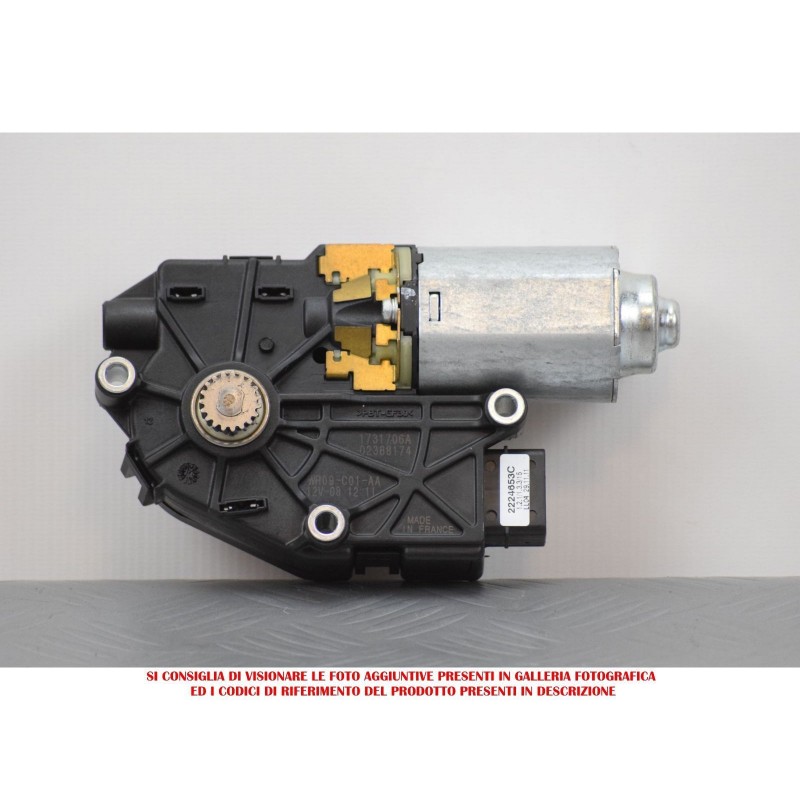 Motorino tetto tettuccio apribile Citroen DS5 2.0 dal 2011 al 2014 cod.1731706A  2400000002437