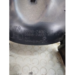 Rivestimento tunnel consolle centrale ant Toyota Iq dal 2008 al 2015 cod 58818-74010  1737562134209