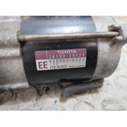 Motorino avviamento Toyota Iq 1.0 b dal 2008 al 2015 cod 28100-40121  1737642051532