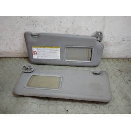 Coppia alette parasole dx sx Toyota IQ dal 2008 al 2015 cod 7432074010B0  1737645152939