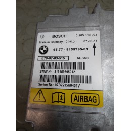 Centralina airbag Bmw X5 E70 dal 2006 al 2013 cod 319159795012  1737731471449