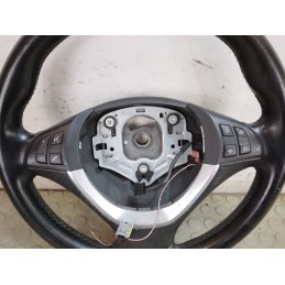 Volante sterzo con comandi al volante Bmw X5 E70 dal 2006 al 2013 cod 9133466-01  1737731957295