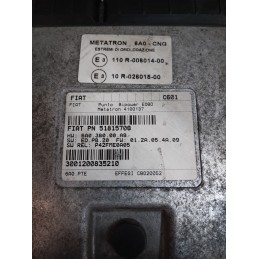 Centralina motore metano Fiat Punto 188 1.2 b dal 1999 al 2007 cod 51815709  1738685356431