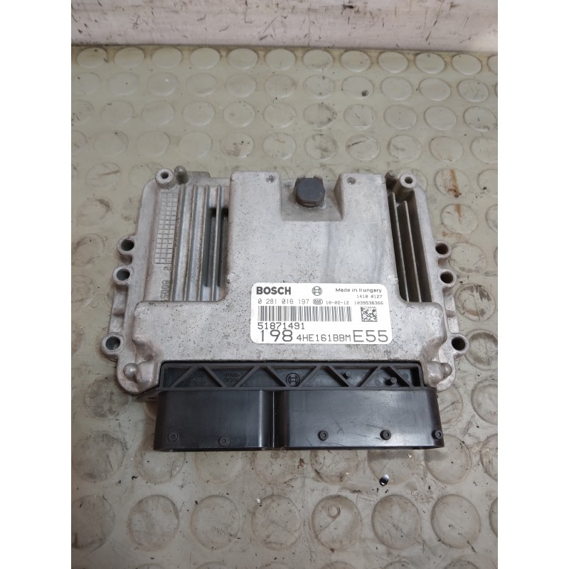Centralina motore Fiat Bravo 1.6 Mjt dal 2007 al 2014 cod 51871491 0281016197  1738849282163