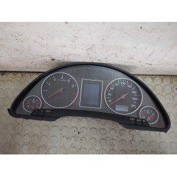 Contachilometri quadro strumenti Audi A4 8E B6 2.0 B 20V dal 2000 al 2004 cod 8e0920900h 0263626021  1739373097896