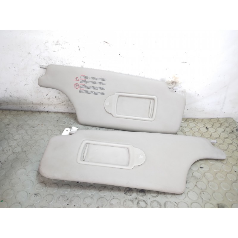 Coppia alette parasole dx sx Renault Modus dal 2004 al 2013 cod 8200329035 8200213199  1739975584954