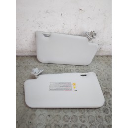 Coppia alette parasole dx sx Nissan Micra K12 dal 2002 al 2010  1739981969035