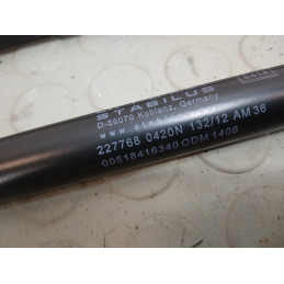 Coppia pistoncini portellone bagagliaio posteriore Fiat Panda 312 dal 2015 al 2019 cod 00518416340  1740149939142