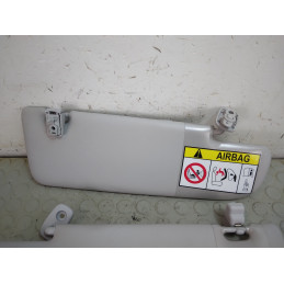 Coppia alette parasole dx sx Fiat Panda 312 dal 2015 al 2019 cod 735680292 735660554  1740150120256