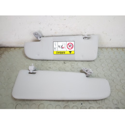 Coppia alette parasole dx sx Fiat Panda 312 dal 2015 al 2019 cod 735680292 735660554  1740150120256