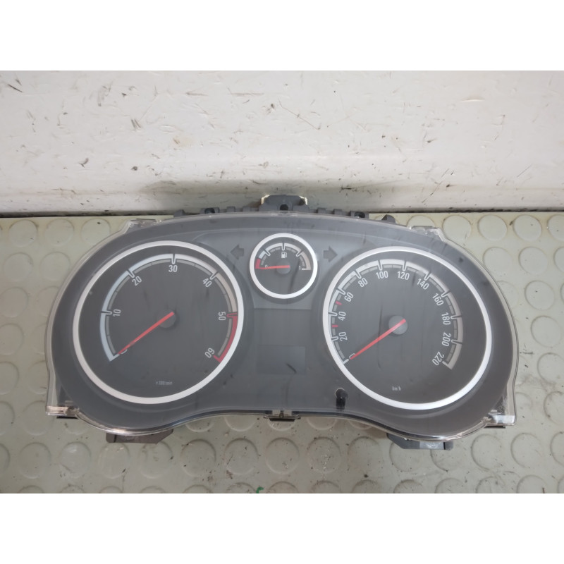 Contachilometri quadro strumenti Opel Corsa D 1.3 CDTi dal 2006 al 2011 cod p0013264273 1563680  1740408781949