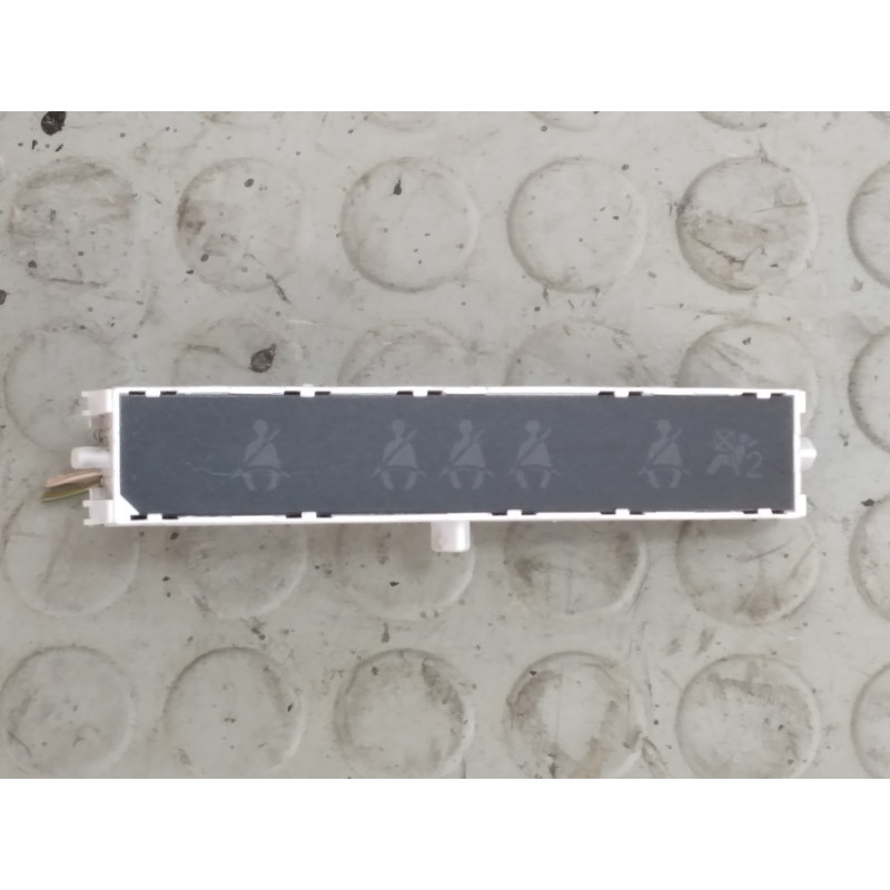 Display indicatore cinture di sicurezza Peugeot 207 dal 2006 al 2015 cod 9665103980  1740475517571