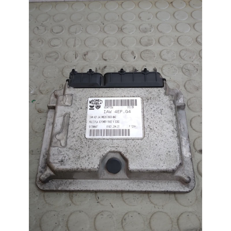 Centralina motore Fiat Multipla 1.6 b metano dal 1998 al 2010 cod 51798647 iaw4ef.g4  1741181298266