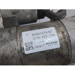 Motorino avviamento Opel Corsa D 1.7 Cdti dal 2006 al 2014 cod 8980147430  1741182986742