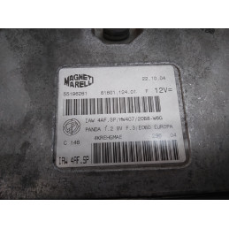 Centralina motore Fiat Panda 169 1.2 b dal 2003 al 2011 cod 55196261 iaw4af.sp  1741619503467